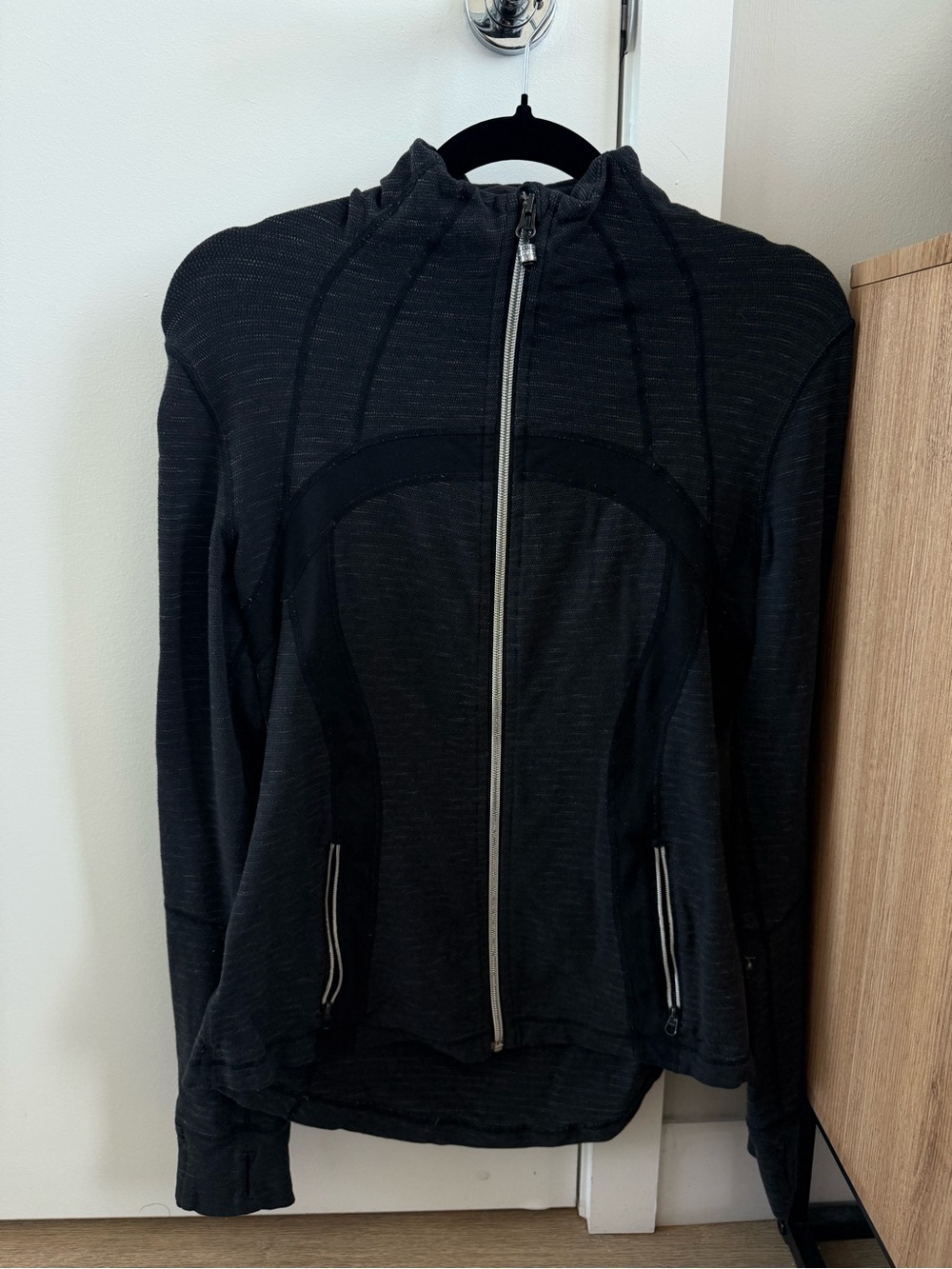 Old Lululemon Define Jacket Grey/Black 10